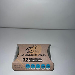 12 HUEVOS DE CODORNIZ